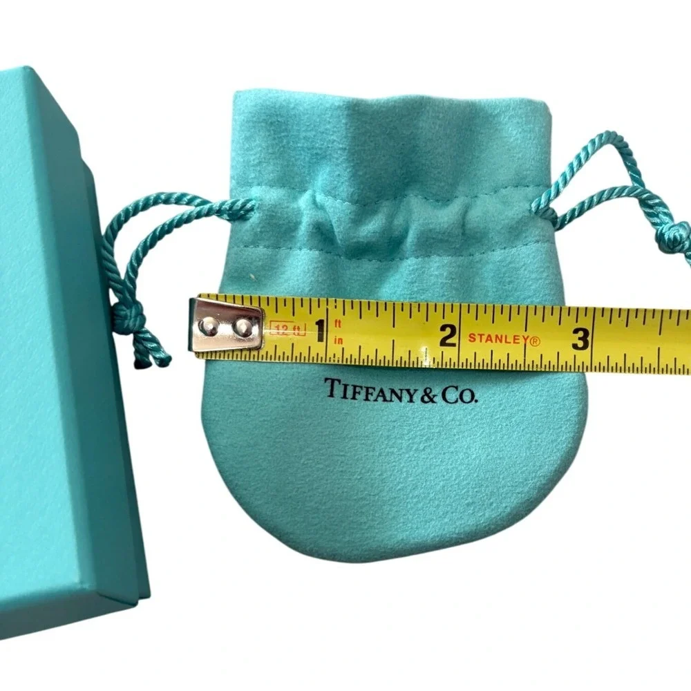Tiffany & Co. Empty Jewelry Box and Pouch Set In Tiffany Blue